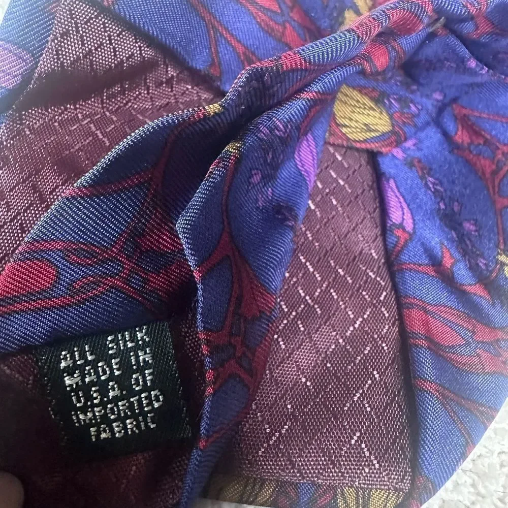 Vintage Christian Dior Monsieur Silk Necktie